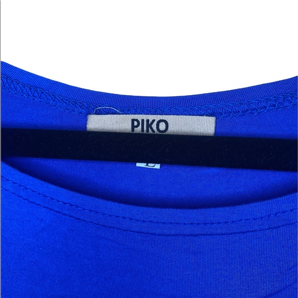 PIKO Long Sleeve Blue Shirt Size Large - Picture 4 of 5